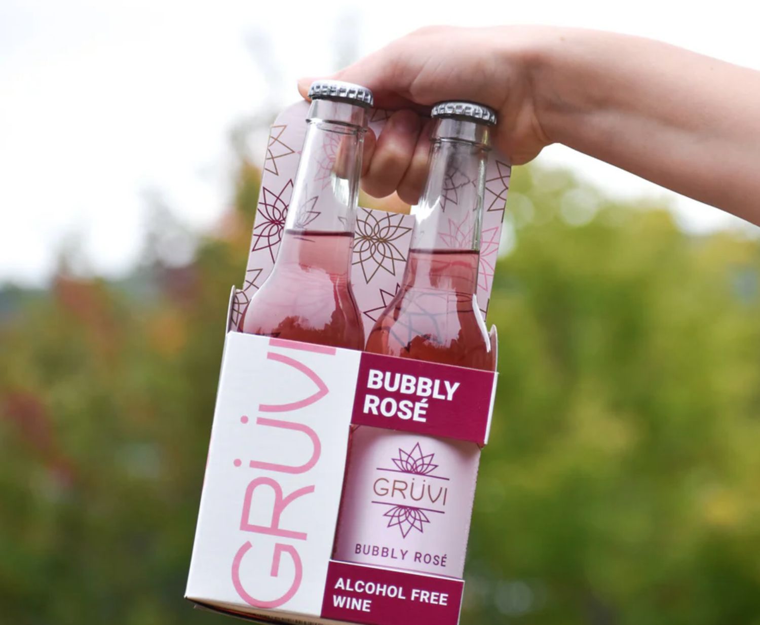 Gruvi Bubbly Rose, Unit: 4 pack