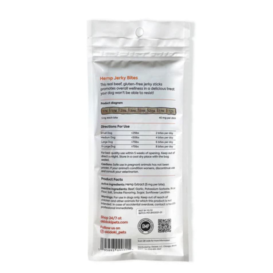 Okidoki CBD Jerky Bites