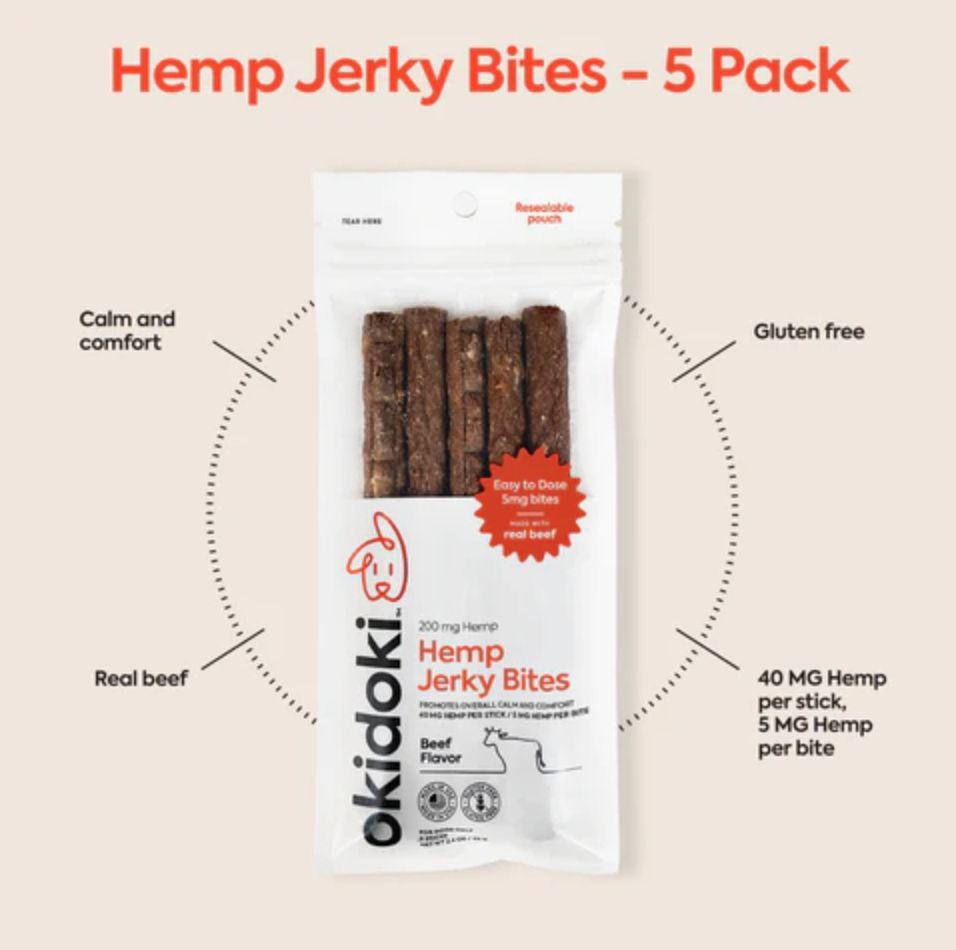 Okidoki CBD Jerky Bites