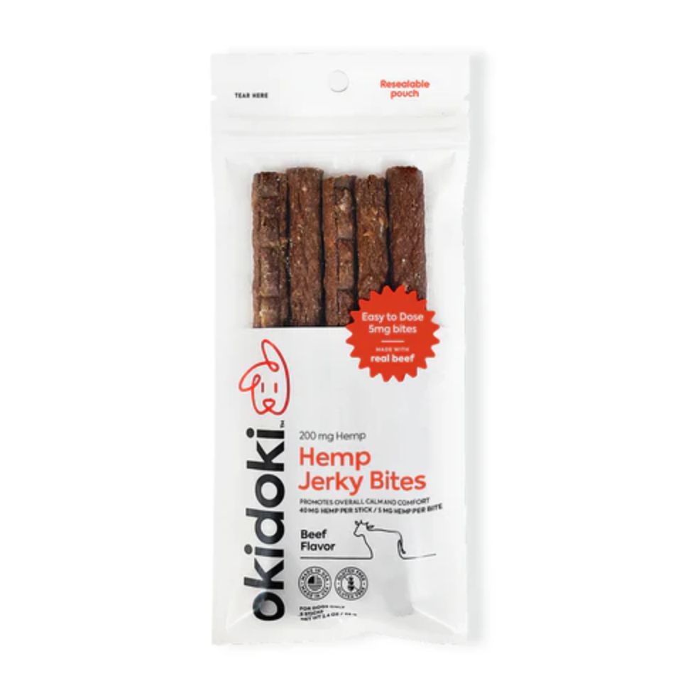 Okidoki CBD Jerky Bites, Size: 5pack