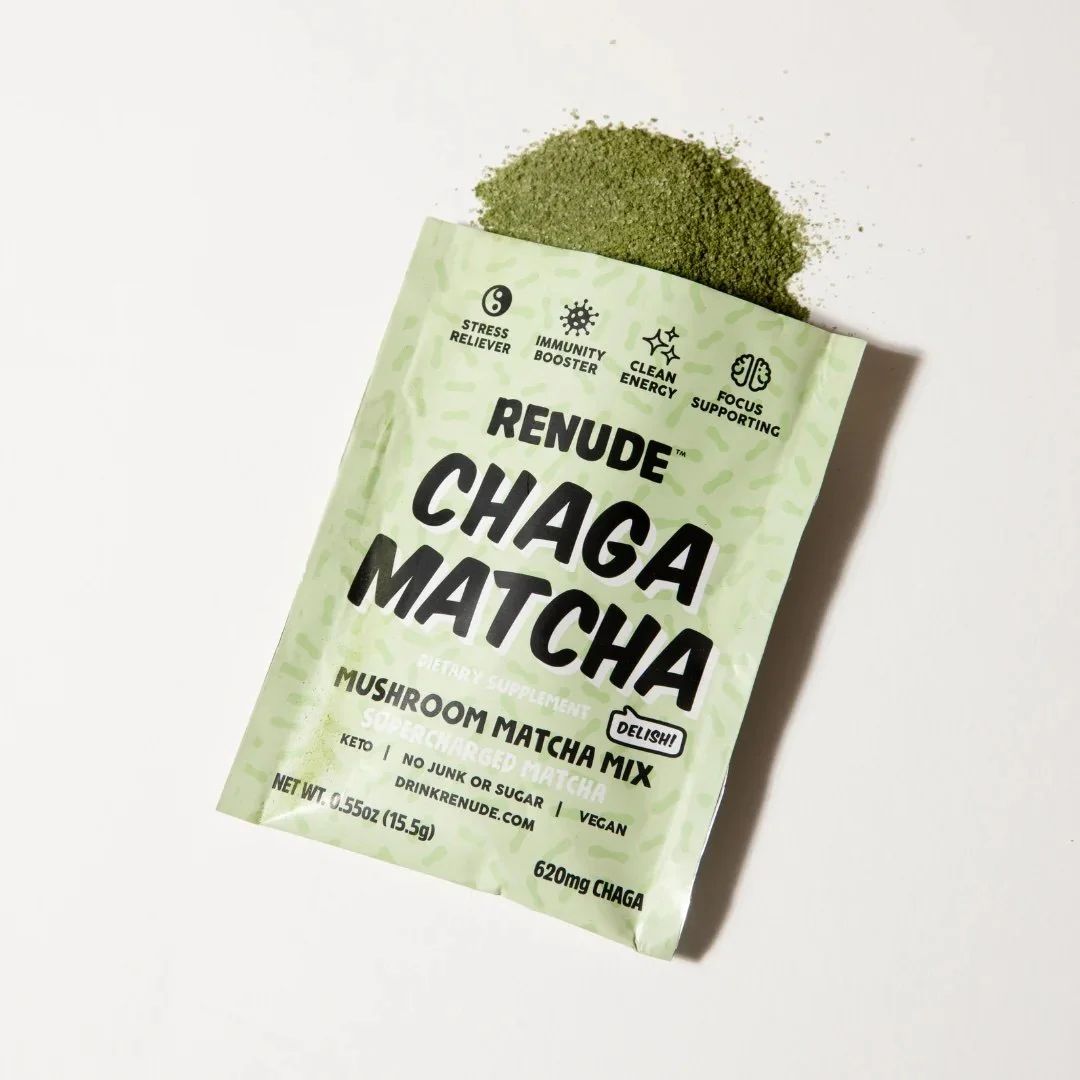 Renude Chaga Matcha Single Packet
