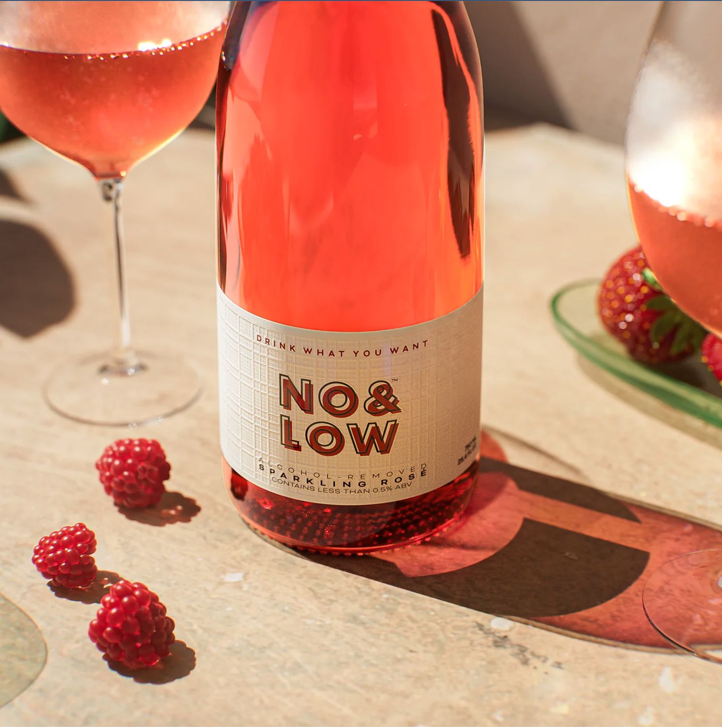 No &amp; Low Sparkling Rosé