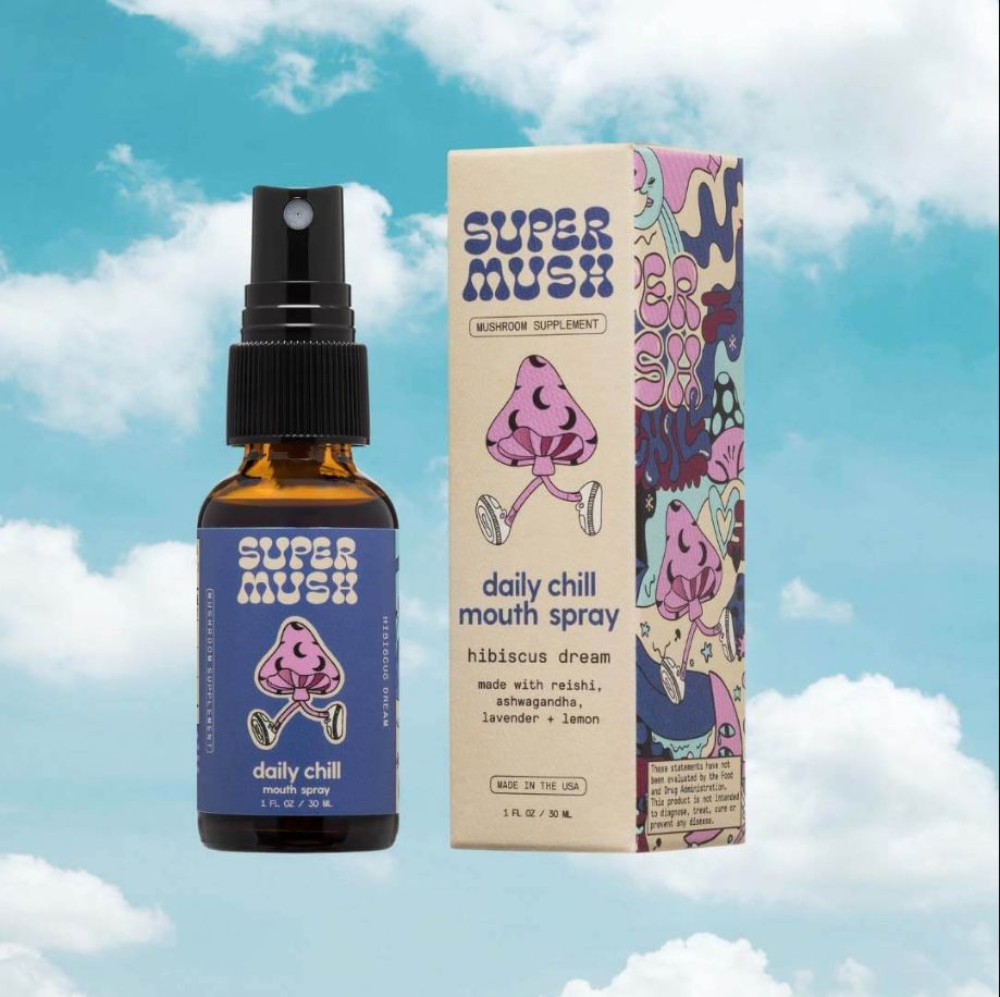 SuperMush Daily Chill Mouth Spray