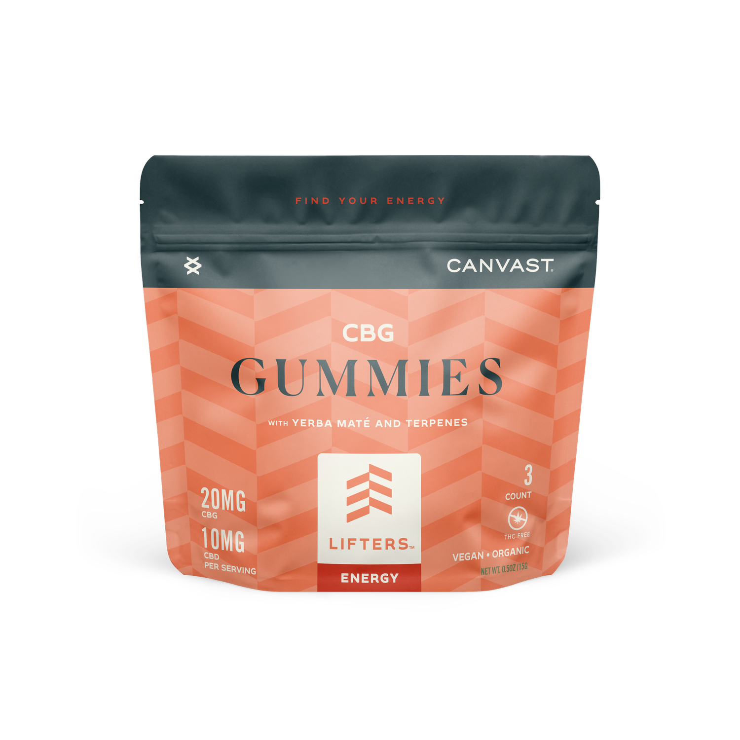 Canvast Lifters CBG:CBD - 3 PACK