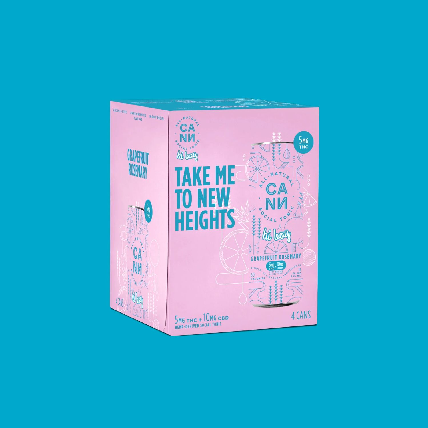 CANN  5MG - Grapefruit Rosemary