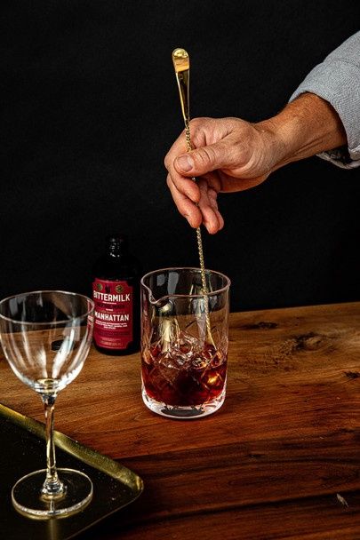 Bittermilk Manhattan