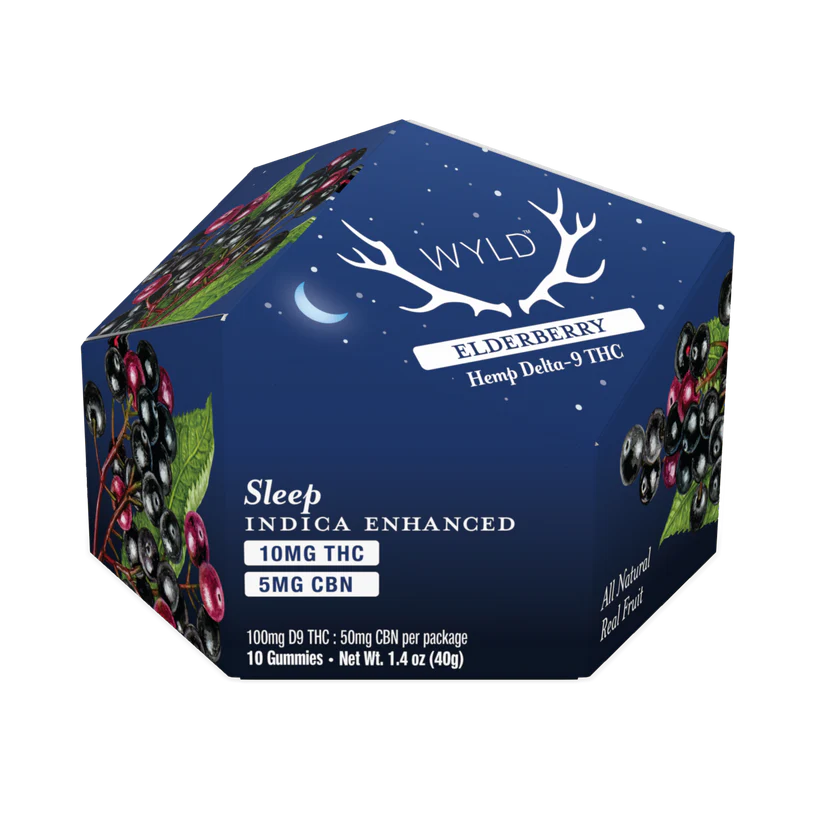 Wyld 10MG - Elderberry Sleep Gummies