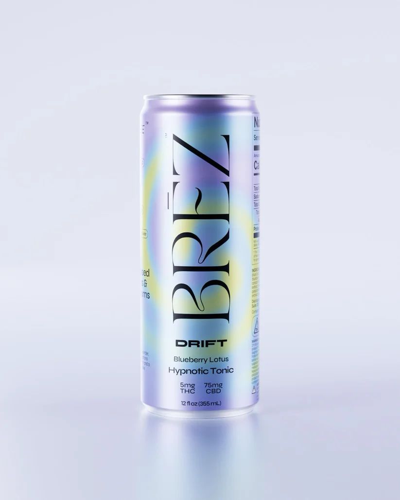 Brez Drift: 5 MG THC - Blueberry Lotus