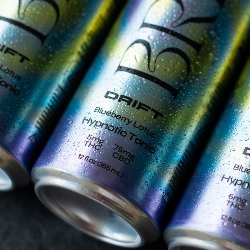 Brez Drift: 5 MG THC - Blueberry Lotus