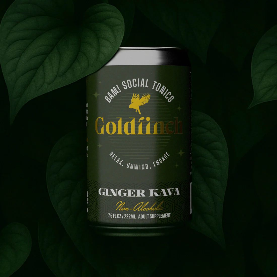 Bam Social Tonics: Goldfinch, Unit: 4pk