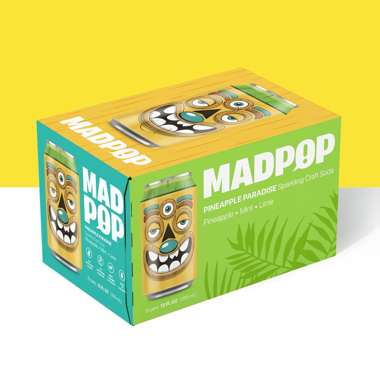 MadPop Pineapple Paradise, Unit: 6pk