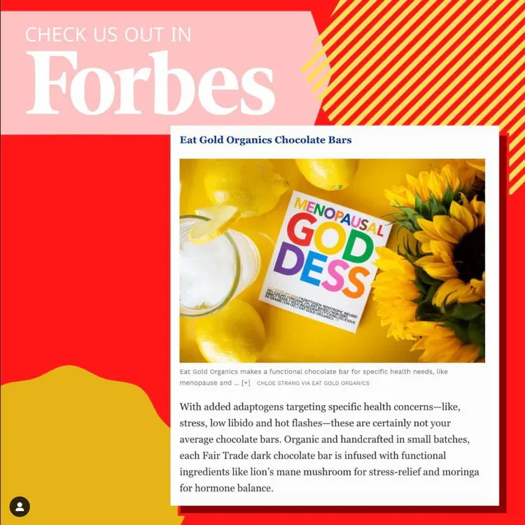 Eat Gold: Menopausal Goddess