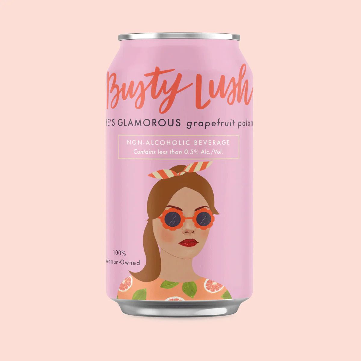 Busty Lush She's Glamorous - Grapefruit Paloma, Size: 4 pack