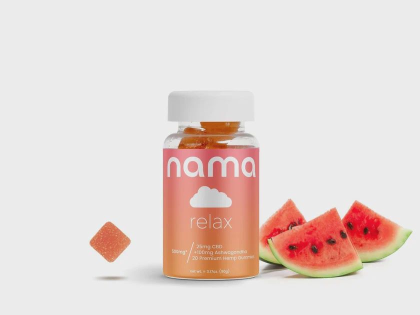 Nama Relax CBD Gummies  - 20 count