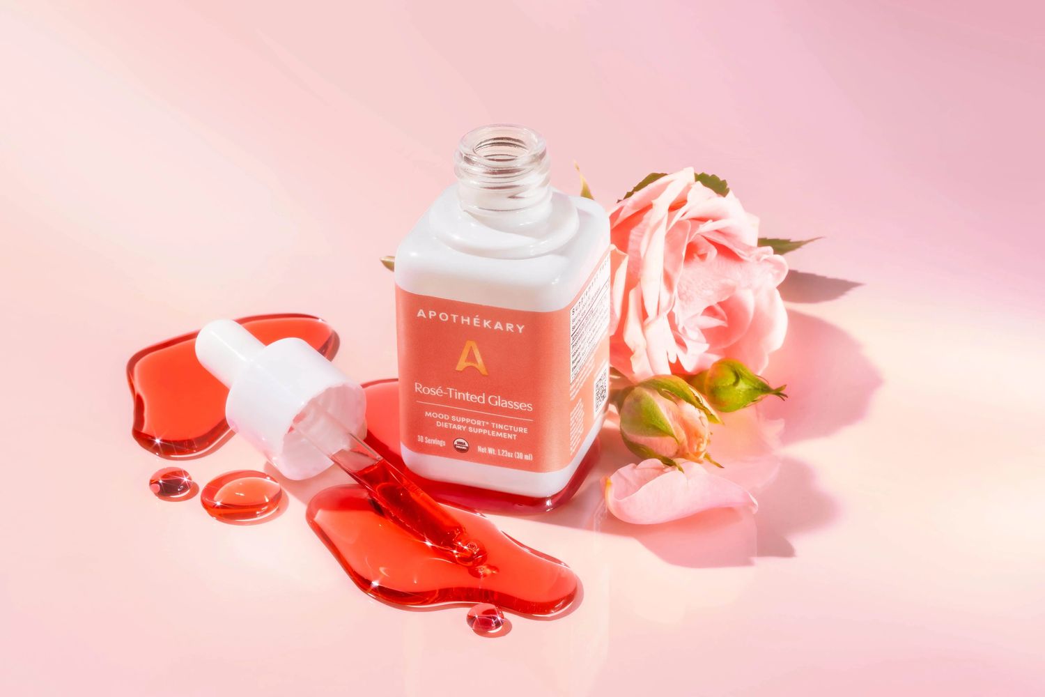 Apothékary Rosé-Tinted Glasses