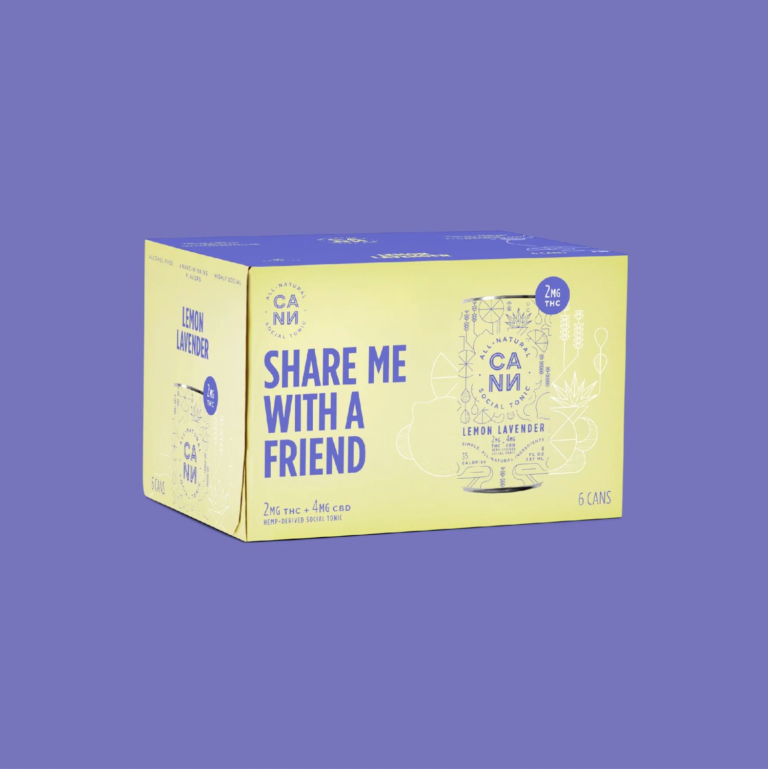 CANN 2MG - Lemon Lavender