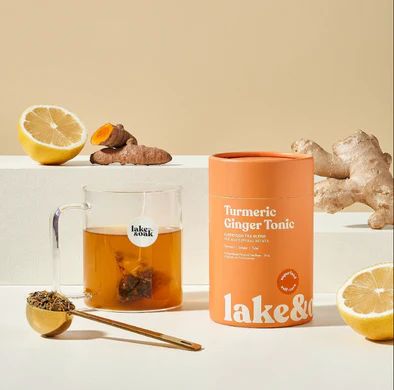 Lake &amp; Oak Turmeric Ginger Tea Blend