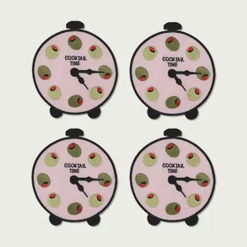 Cocktail Napkins - Cocktail Time Olives