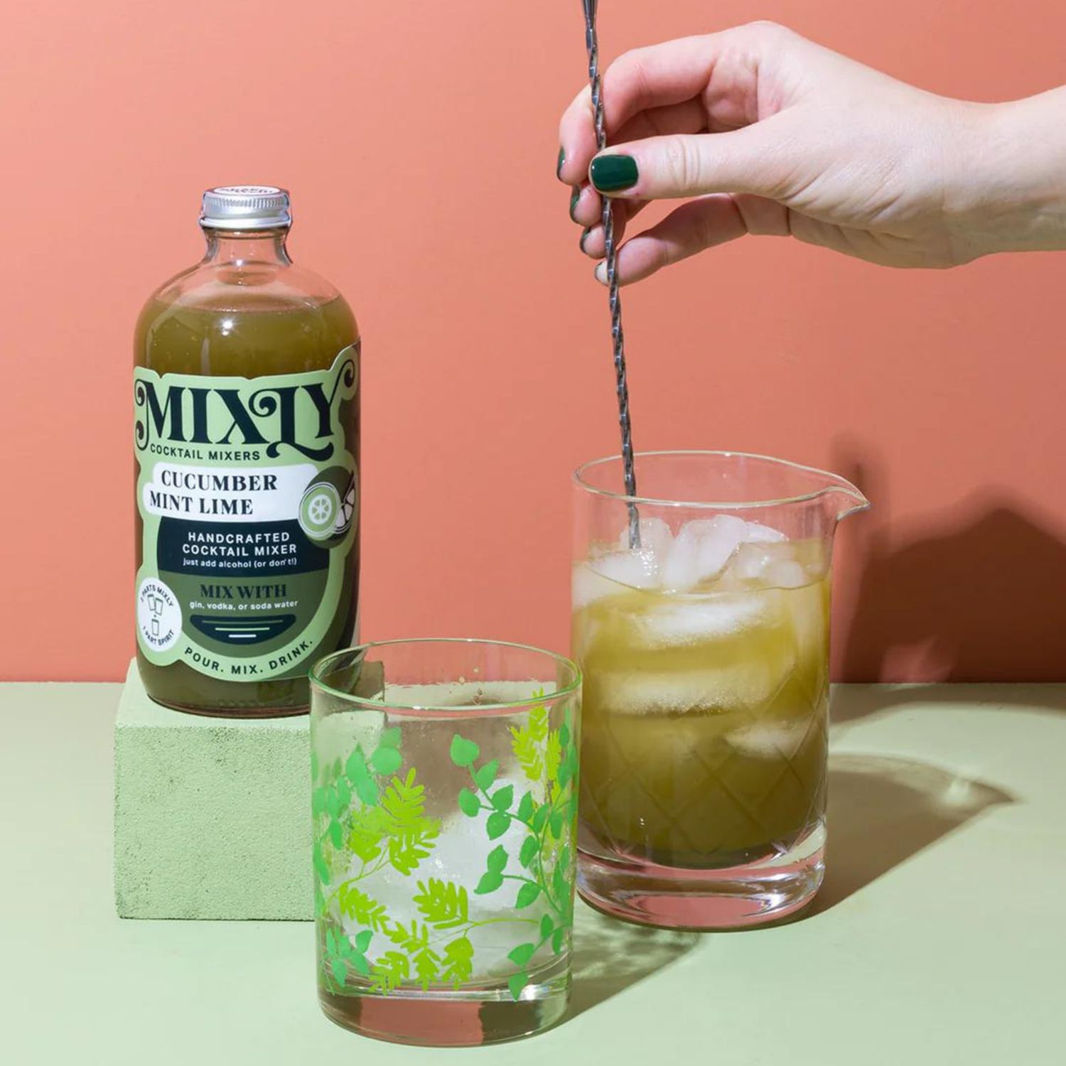 Mixly Cucumber Mint Lime Mixer
