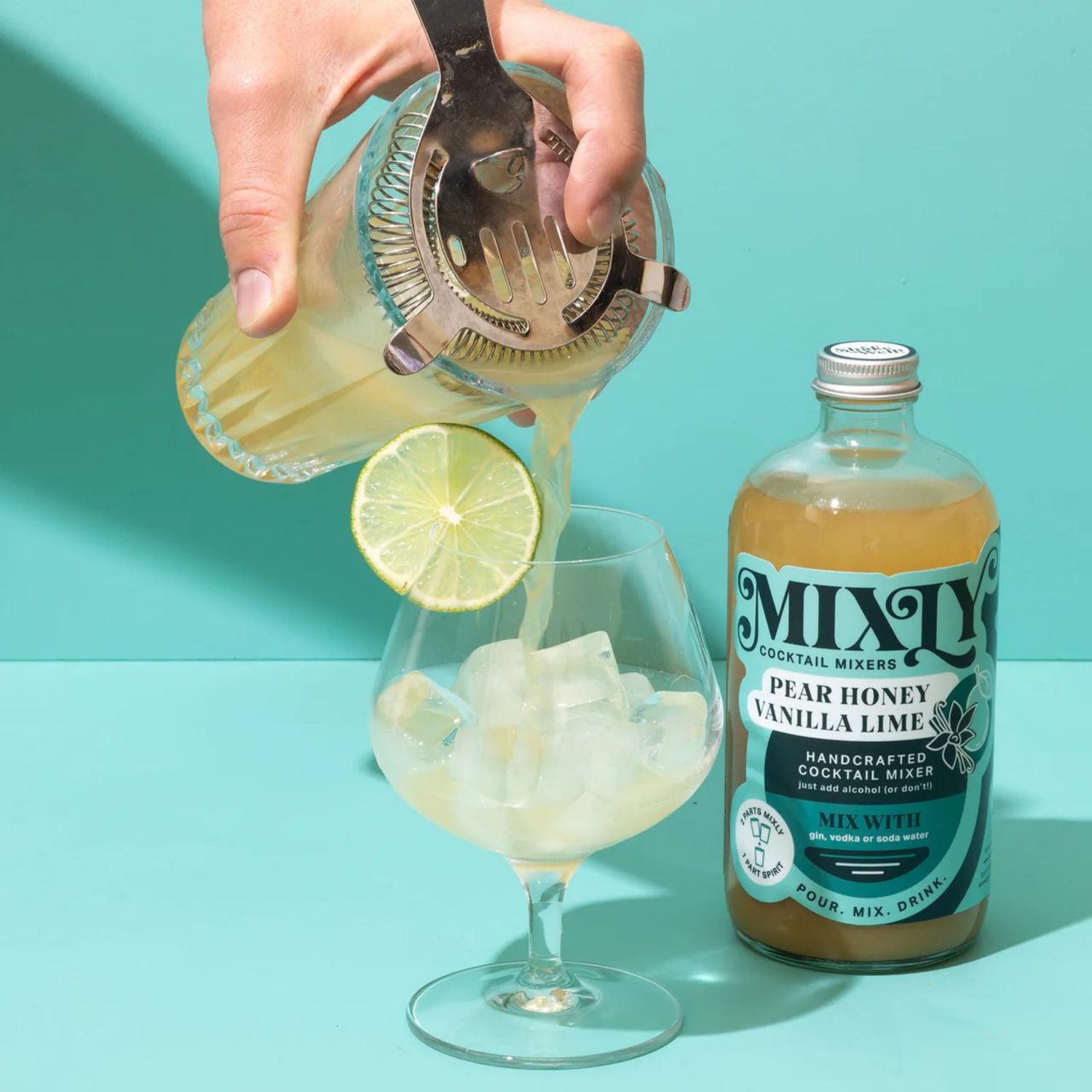 Mixly Pear Honey Vanilla Lime Mixer