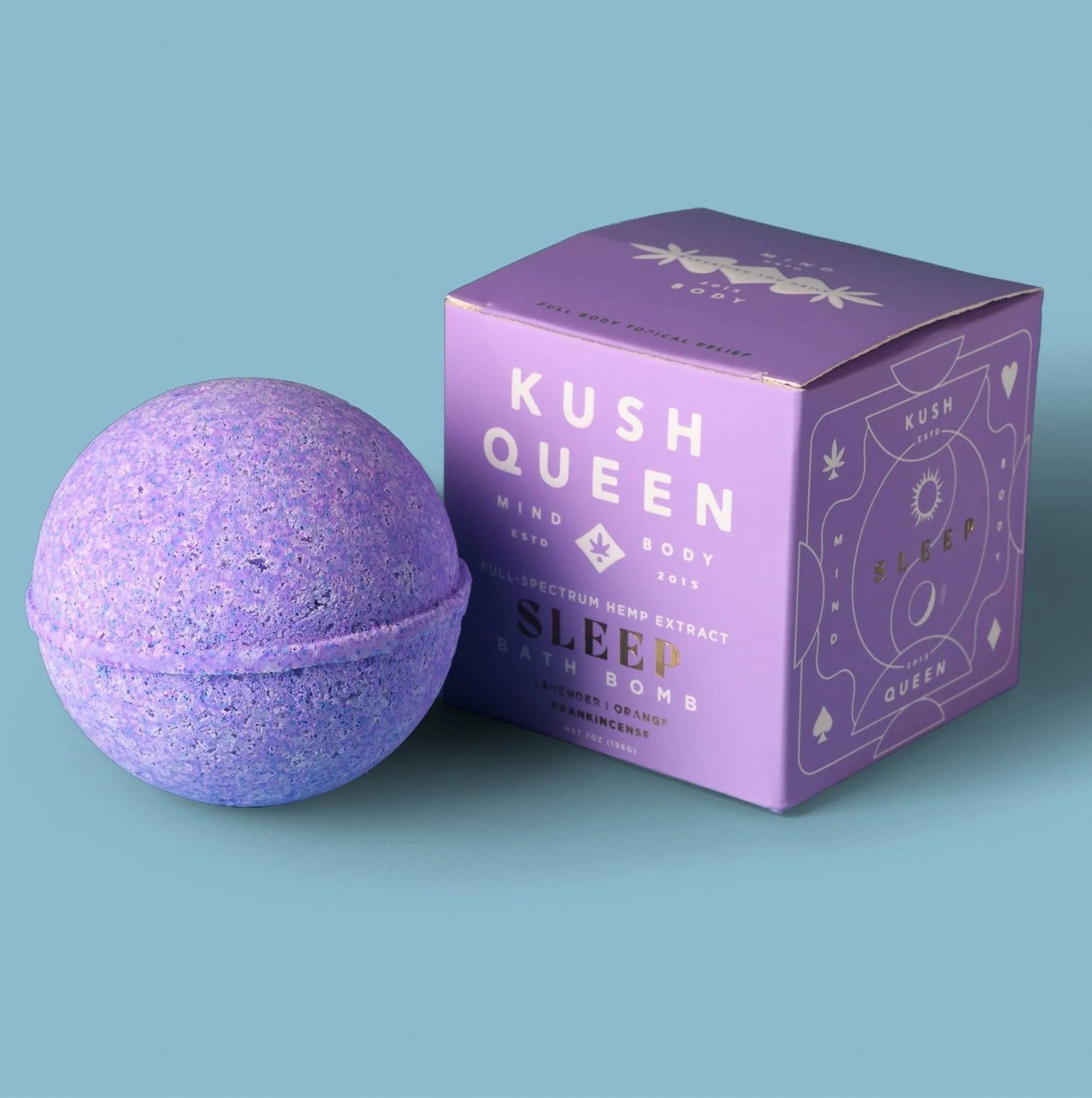Kush Queen Sleep 250mg CBD Bath Bomb