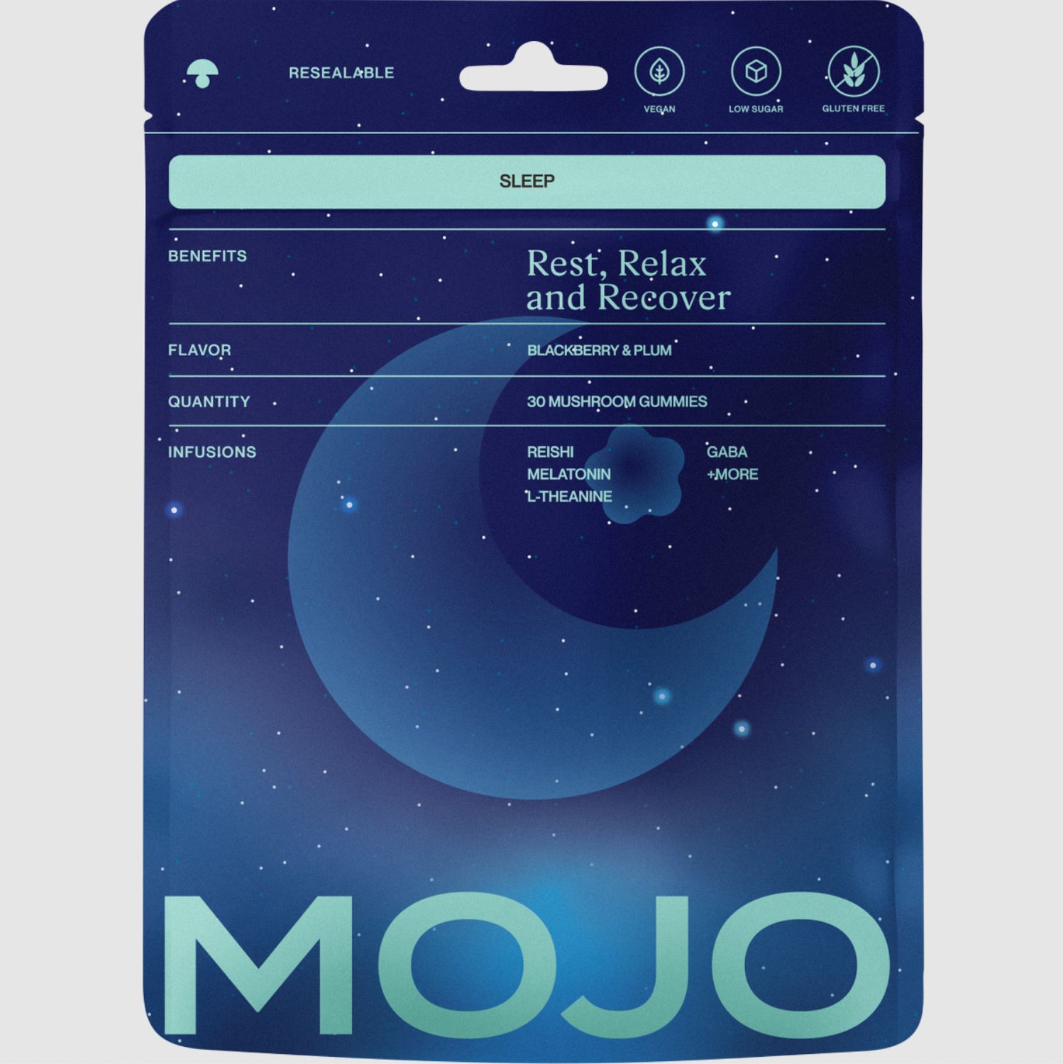 Mojo Blackberry &amp; Plum Sleep Gummies