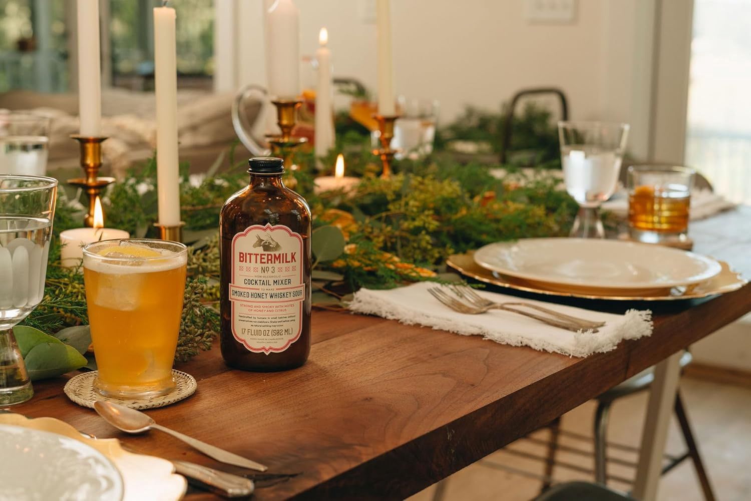 Bittermilk No. 3 Smoked Honey Whiskey Sour