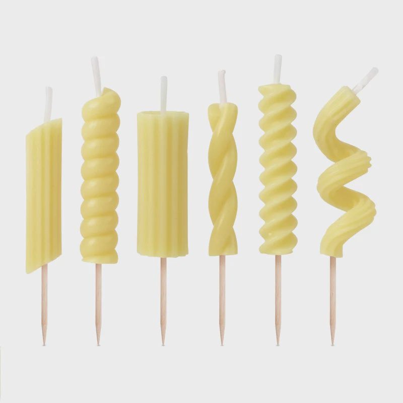 Pasta Party Candles