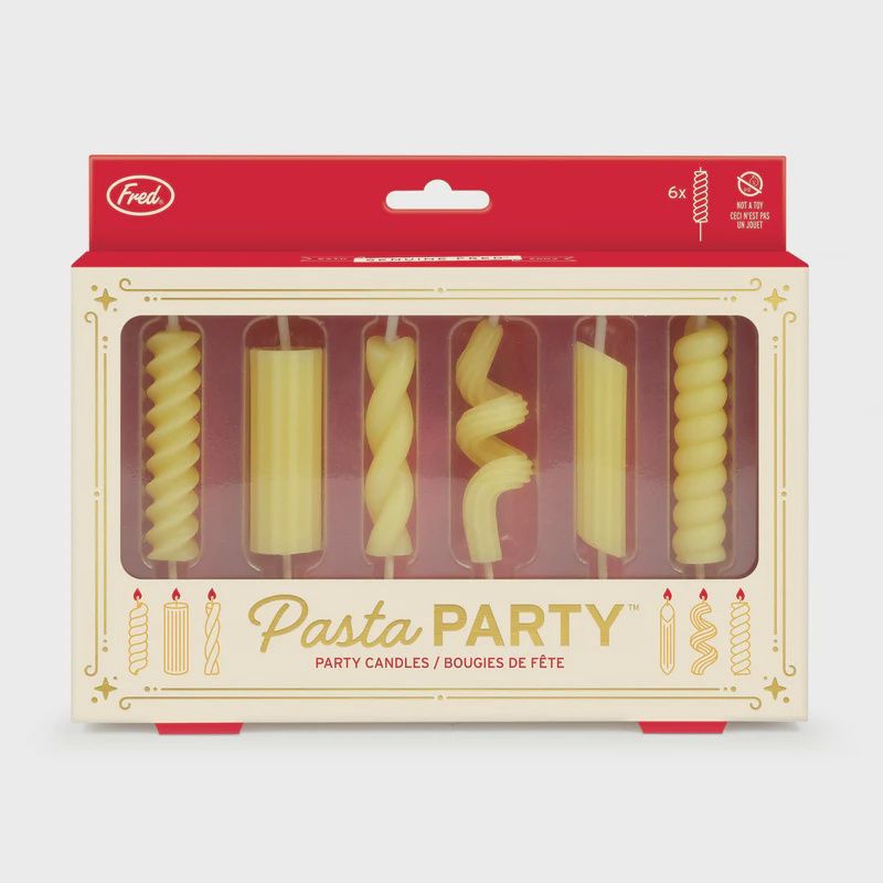 Pasta Party Candles