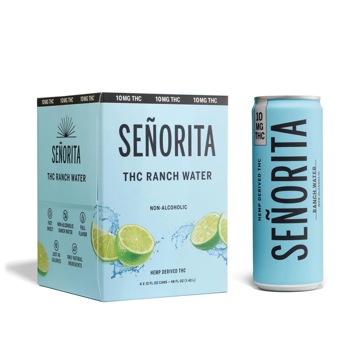 Senorita Ranch Water, Size: 4 pack
