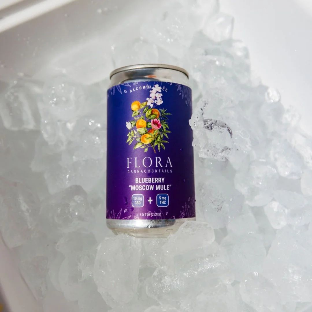 Flora Blueberry Moscow Mule