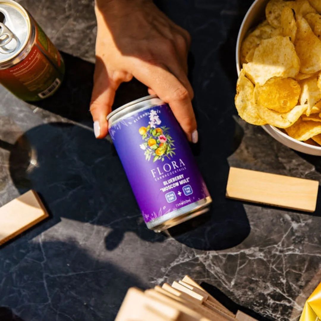 Flora Blueberry Moscow Mule