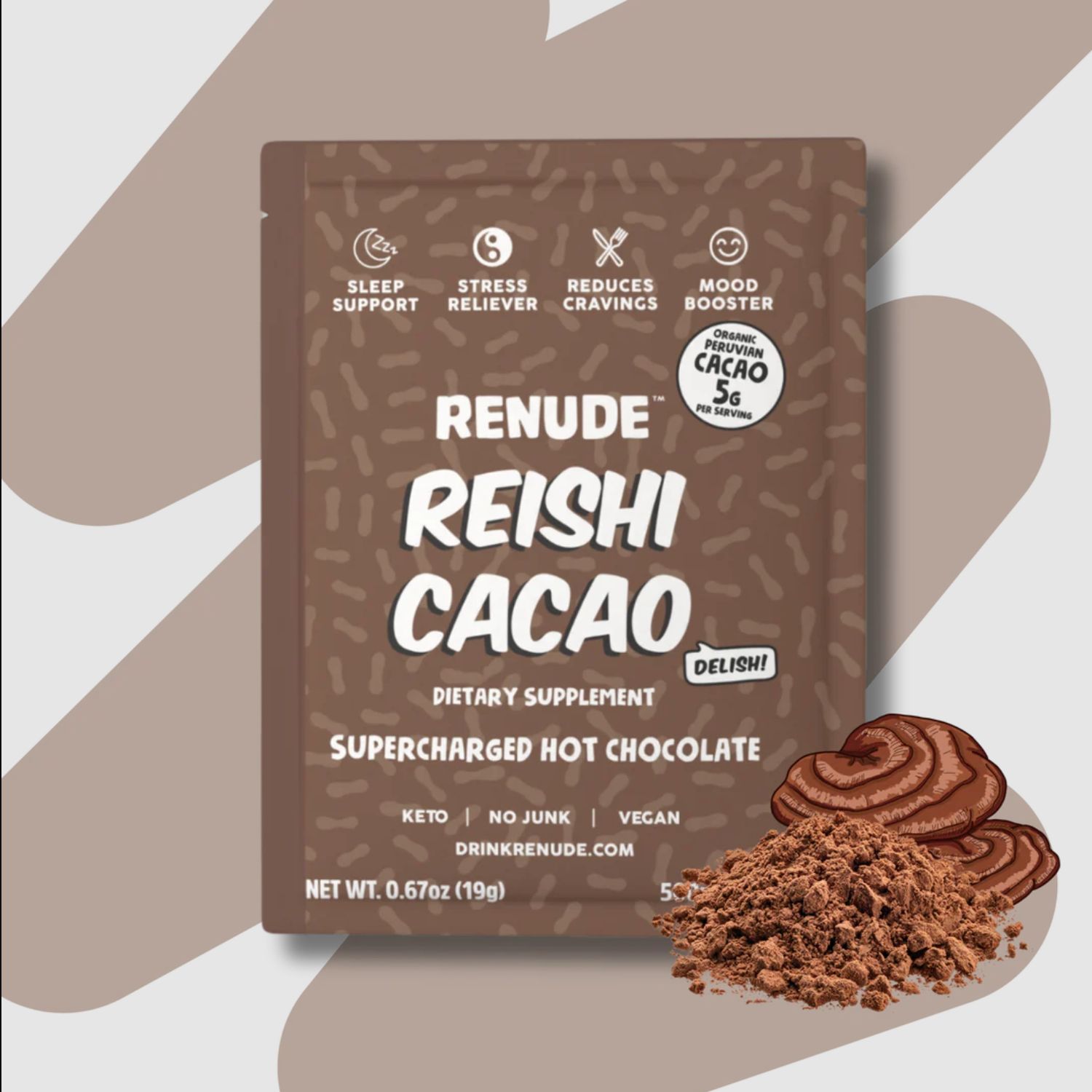 Renude Hot Chocolate Mix - Single Packet