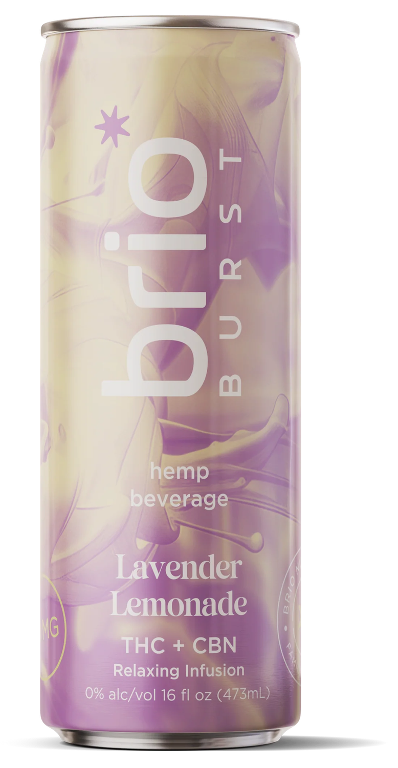 Brio Zero Lavender Lemonade, Unit: 4pk