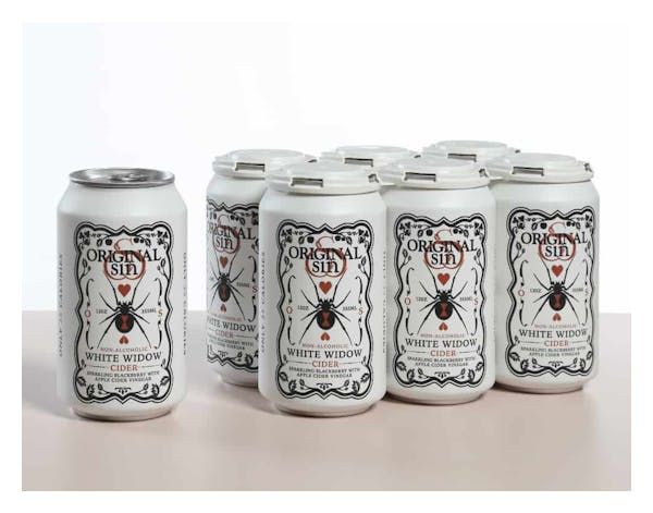 Original Sin White Widow Cider, Unit: 6 pack