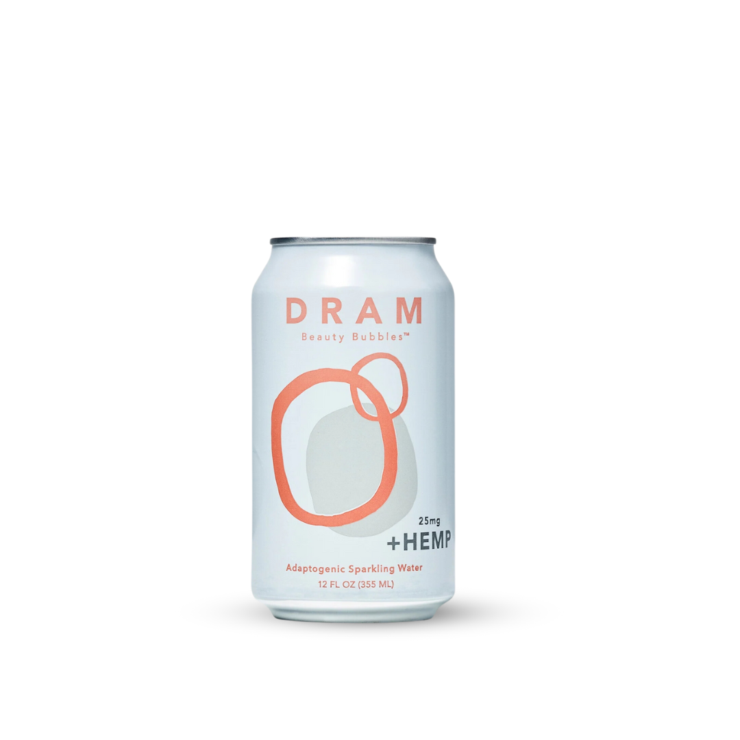 DRAM Rose Beauty Bubbles Adaptogenic CBD Sparkling Water
