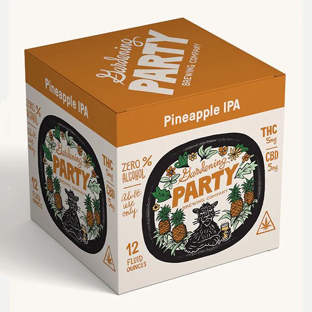 Gardening Party Pineapple IPA, Unit: 4pk