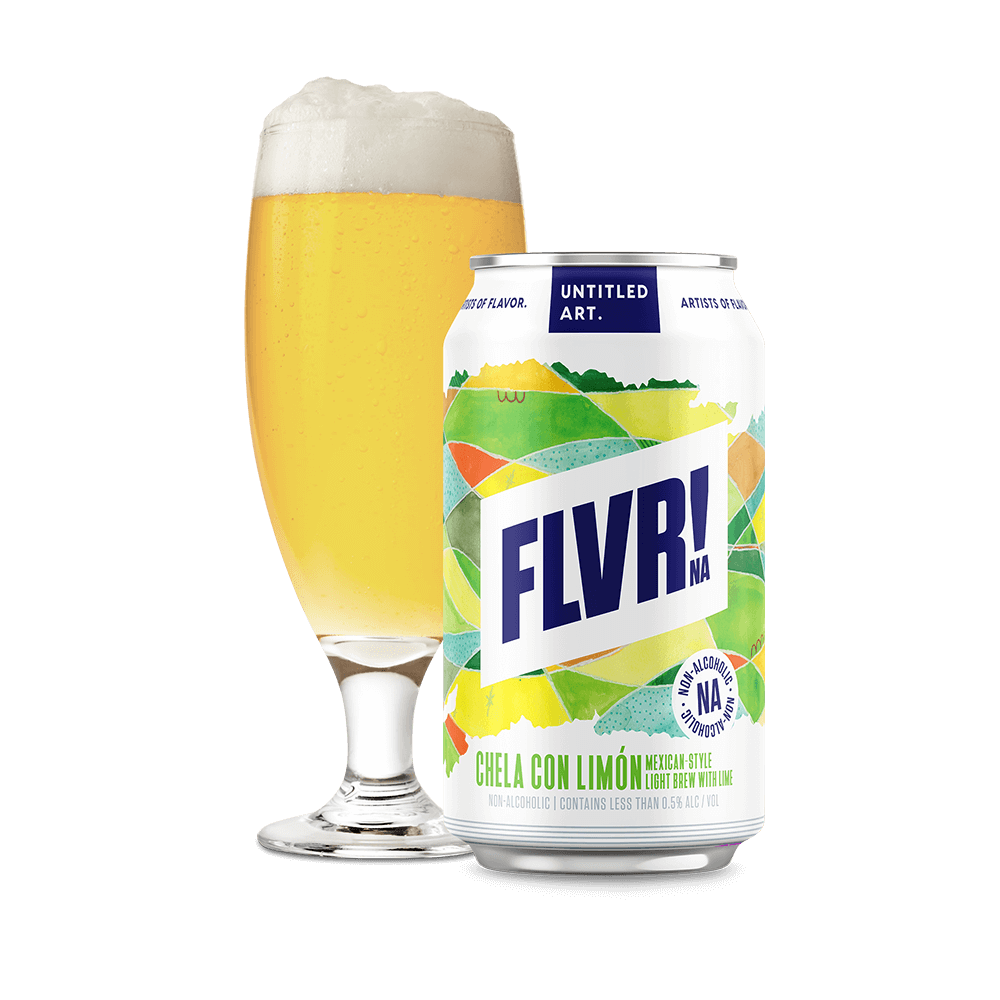 FLVR! NA Chela Con Limon Mexican Style Brew, Size: 6 pack