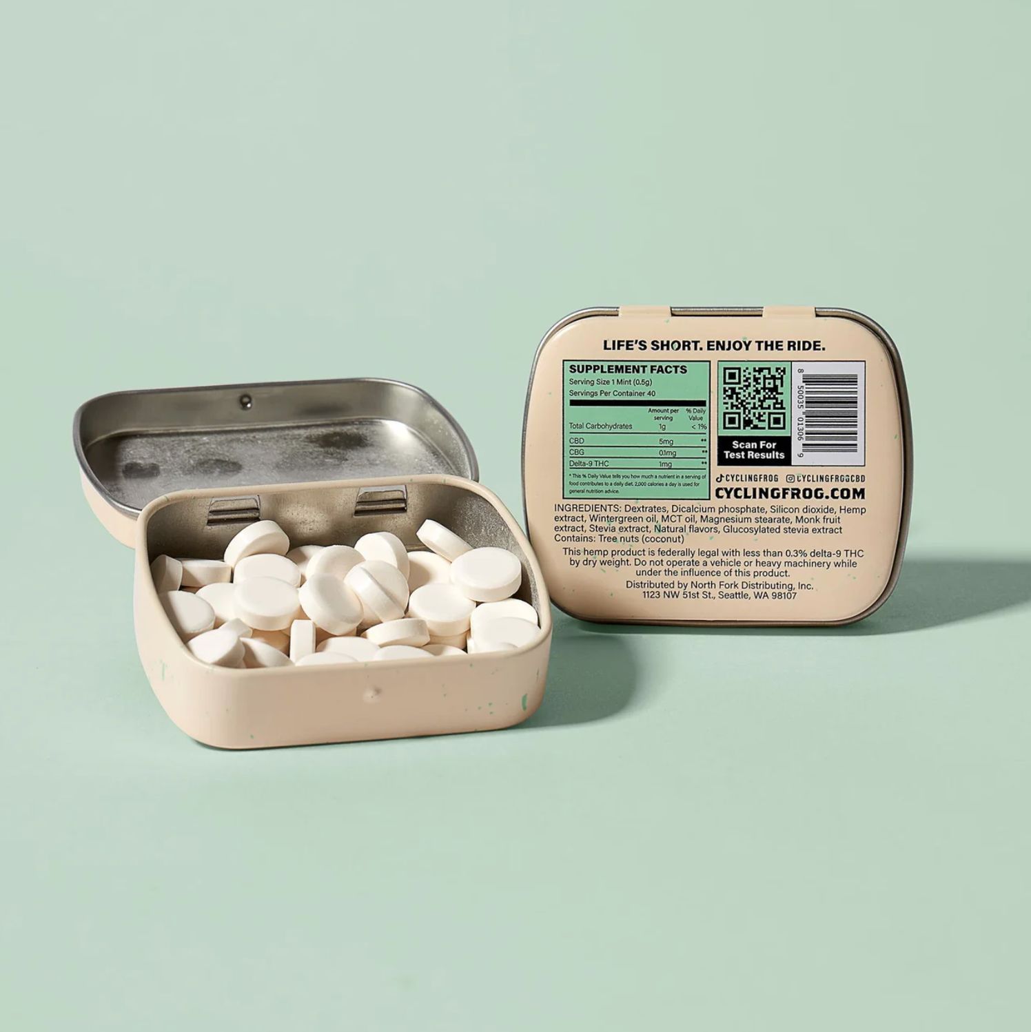 Cycling Frog Winter Green Mints - 1 MG