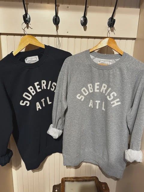 Soberish ATL Sweatshirt Grey, Size: XS
