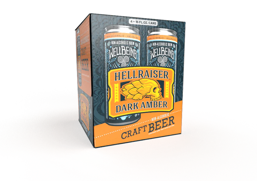 Wellbeing Hellraiser Dark Amber, Unit: 4pk