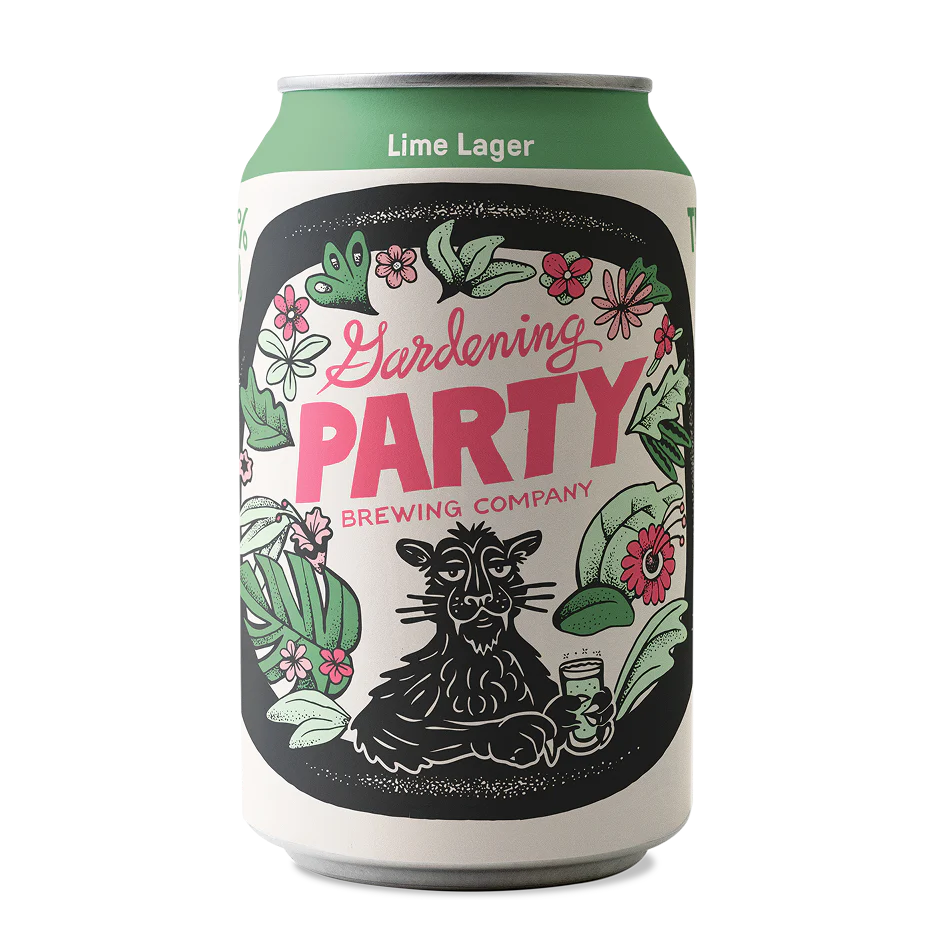 Gardening Party Lime Lager - 5MG, Unit: 4pk
