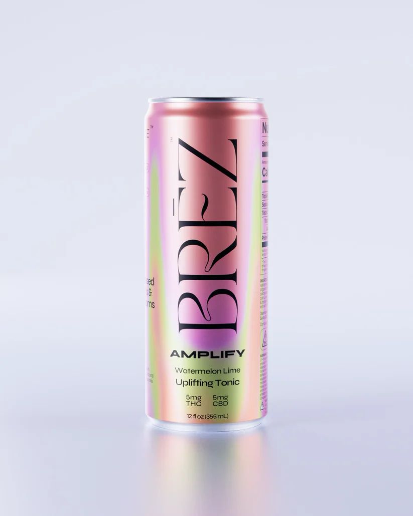 Brez Amplify: 5 MG THC - Watermelon Lime