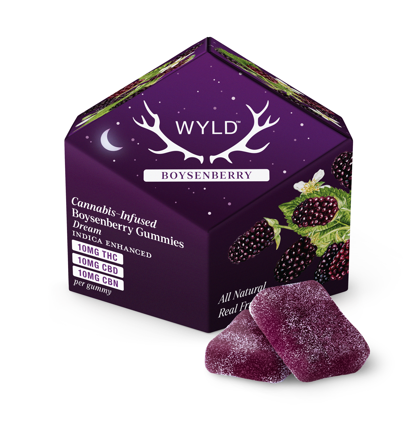 Wyld 10MG - Boysenberry Dream Gummies