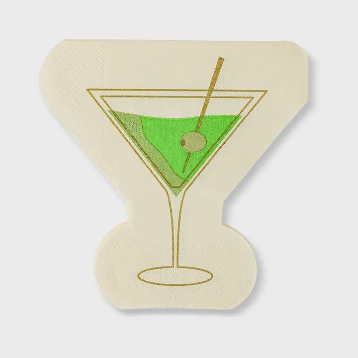 Martini Cocktail Napkins (40 ct)