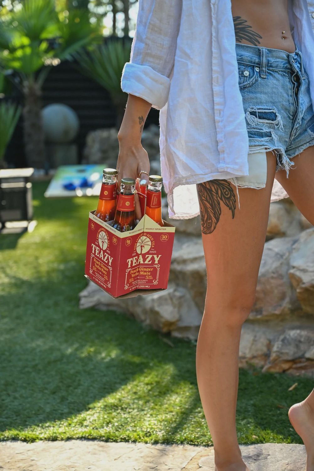Teazy - Peach Ginger Yerba Mate