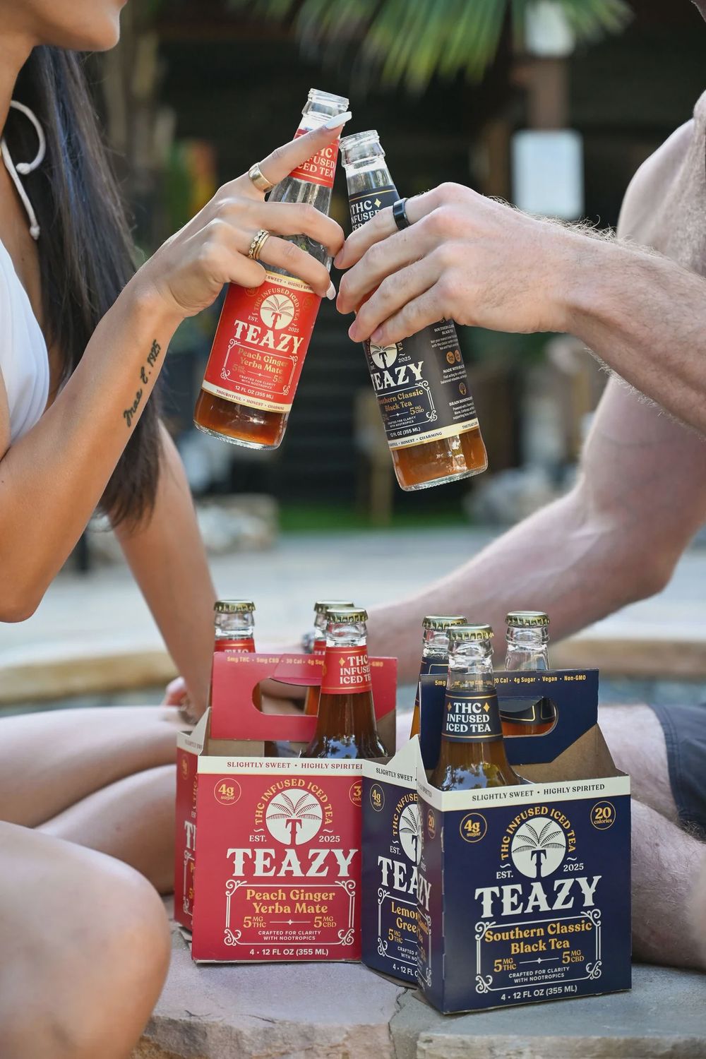 Teazy - Peach Ginger Yerba Mate