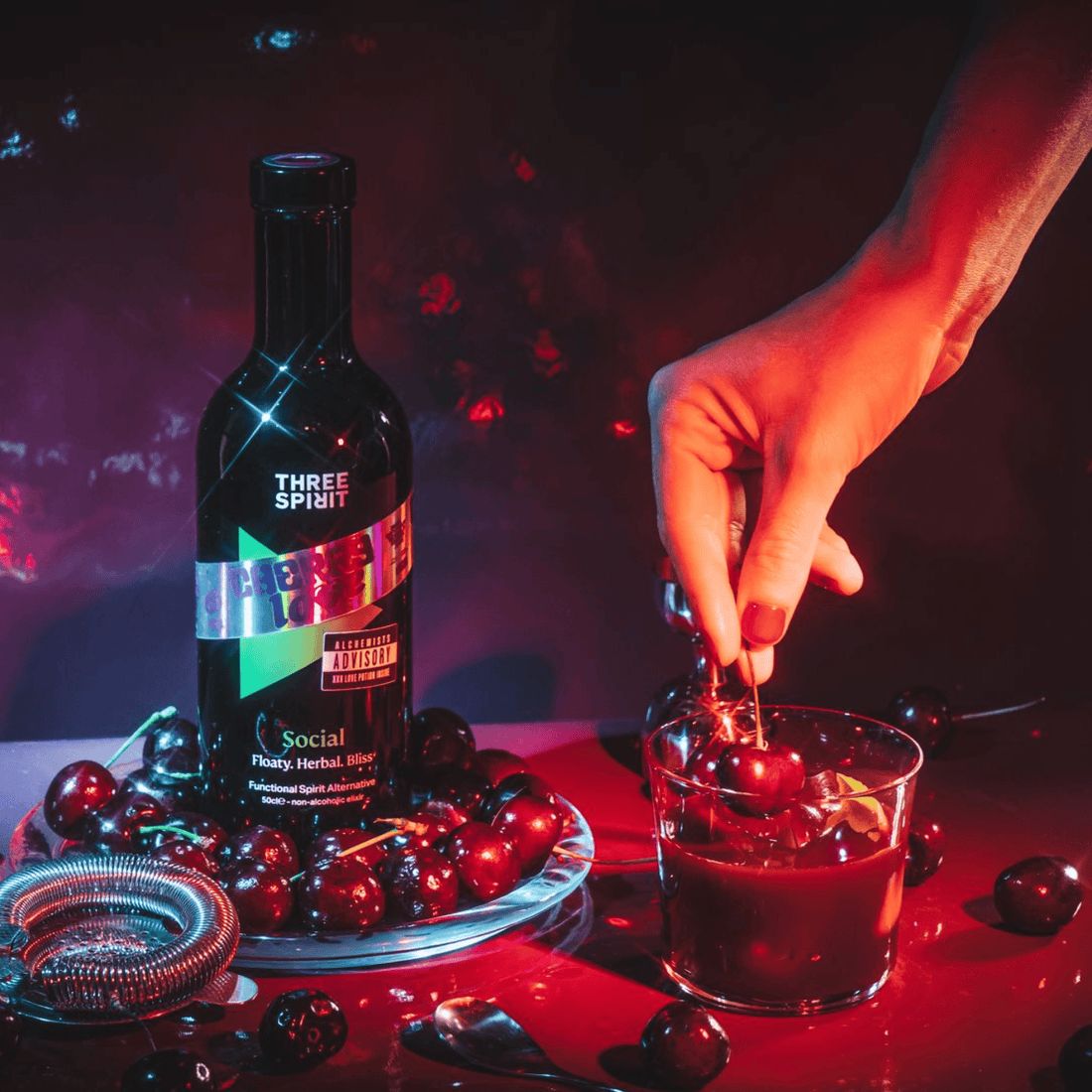 Three Spirit Cherry Love Social XXX