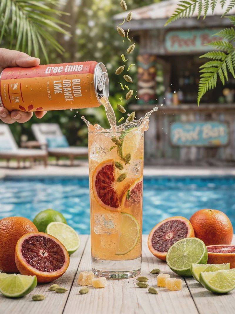 Tree Time Blood Orange Lime - 5MG