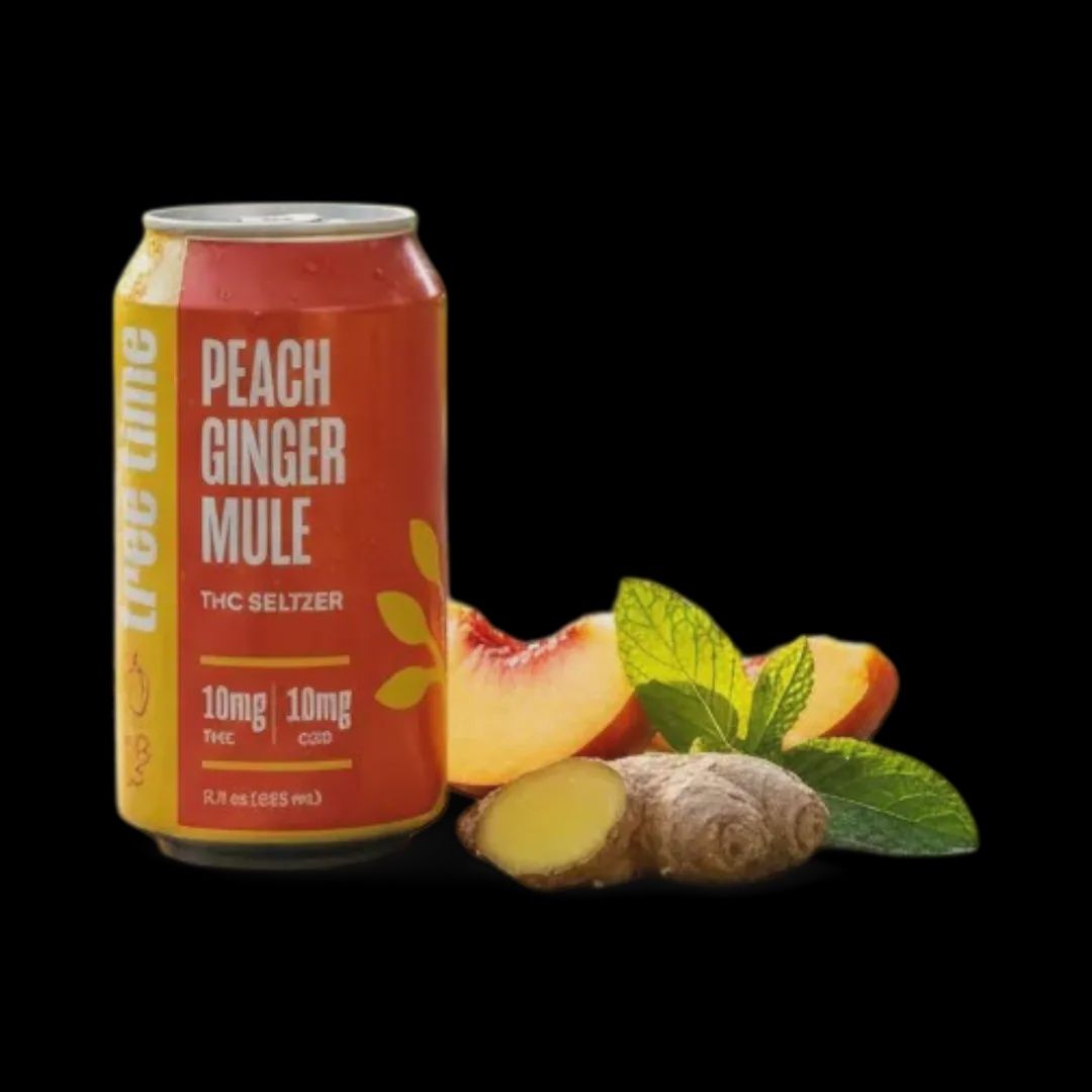 Tree Time Peach Ginger Mule - 10MG